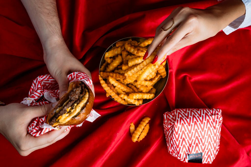 Vitium fries and packaging